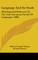 Language And Its Study