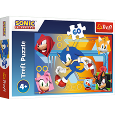 TREFL SONIC Puzzle, 60 pcs