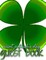 Saint patrick's Day shamrock blank guest book