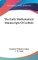 The Early Mathematical Manuscripts Of Leibniz