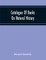 Catalogue Of Books On Natural History