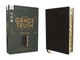 Nasb, the Grace and Truth Study Bible, Large Print, European Bonded Leather, Black, Red Letter, 1995 Text, Thumb Indexed, Comfort Print