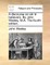 A Discourse on Sin in Believers. by John Wesley, M.A. the Fourth Edition.
