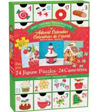 Puzzle–advent calendar Sweet Christmas, 24 puzzles of 50 pieces: 1200 pieces Puzzle–advent calendar Sweet Christmas, 24 puzzles of 50 pieces: 1200 pieces