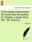 A Domestic Experiment. [A Novel.] by the Author of Ideala