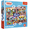 TREFL THOMAS & FRIENDS Pužļu komplekts 4 in 1 Tomass