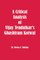 A Critical Analysis of Vijay Tendulkar's Ghashiram Kotwal
