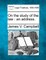 On the Study of the Law