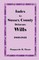 Index to Sussex County, Delaware Wills