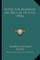 Notes For Readings On The Life Of Jesus (1906)