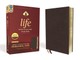 Niv, Life Application Study Bible, Third Edition, Personal Size, Bonded Leather, Burgundy, Red Letter Edition