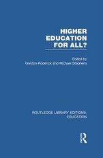 Higher Education for All? (Rle Edu G) Higher Education for All? (Rle Edu G)