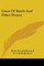 Lines Of Battle And Other Poems