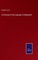 A Dictionary of the Language of Shakspeare