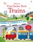First Sticker Book Trains