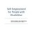 Self-Employment for People with Disabilities