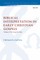 Biblical Interpretation in Early Christian Gospels