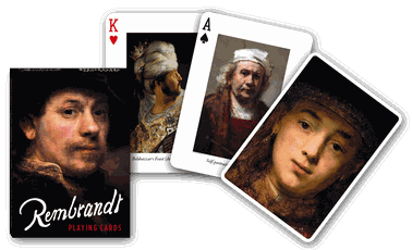 PIATNIK playing cards Rembrandt
