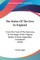 The Status Of The Jews In England