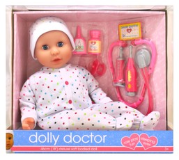 DOLLSWORLD doll Dolly Doctor, 46 cm