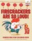 Firecrackers Are So Loud! Chinese New Year Coloring Book Children's Chinese New Year Books