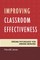 Improving Classroom Effectiveness