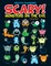 Scary! Monsters on the Eve Coloring Book