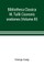 Bibliotheca Classica; M. Tullii Ciceronis orationes (Volume III)