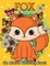 Fox an Adults Coloring Book