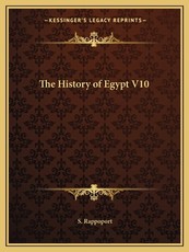 The History of Egypt V10