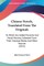Chinese Novels, Translated From The Originals