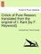 Critick of Pure Reason; translated from the original of I. Kant [by F. Haywood].