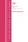 Code of Federal Regulations, Title 28 Judicial Administration Parts 0 to 42, Revised as of July 1, 2020