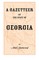 A Gazetteer of the State of Georgia