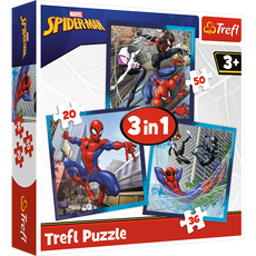 TREFL SPIDER-MAN Puzzle 3 in 1 set