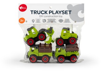 bo. DIY construction toy Farming trucks bo. DIY construction toy Farming trucks