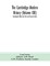 The Cambridge modern history (Volume XIII) Genelogical Tables and lists and General Index