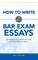 How to Write Bar Exam Essays