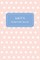 Lacy's Pocket Posh Journal, Polka Dot