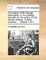 The History of Sir George Warrington; Or the Political Quixote. by the Author of the Female Quixote. in Three Volumes. ... Volume 1 of 3