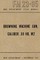 Browning Machine Gun, Caliber .50 HB, M2