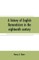 A history of English romanticism in the eighteenth century
