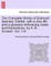 The Complete Works in Verse and Prose of Edmund Spencer