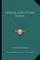 Merlin and Other Poems