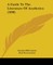A Guide To The Literature Of Aesthetics (1890)