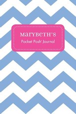 Marybeth's Pocket Posh Journal, Chevron Marybeth's Pocket Posh Journal, Chevron