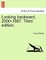 Looking Backward, 2000-1887. Twenty Second Edition