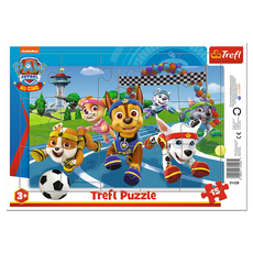 TREFL PAW PATROL Puzzle in frame, 15 pcs