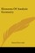 Elements Of Analytic Geometry