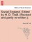 Social England. Edited by H. D. Traill. (Revised and partly re-written.).
